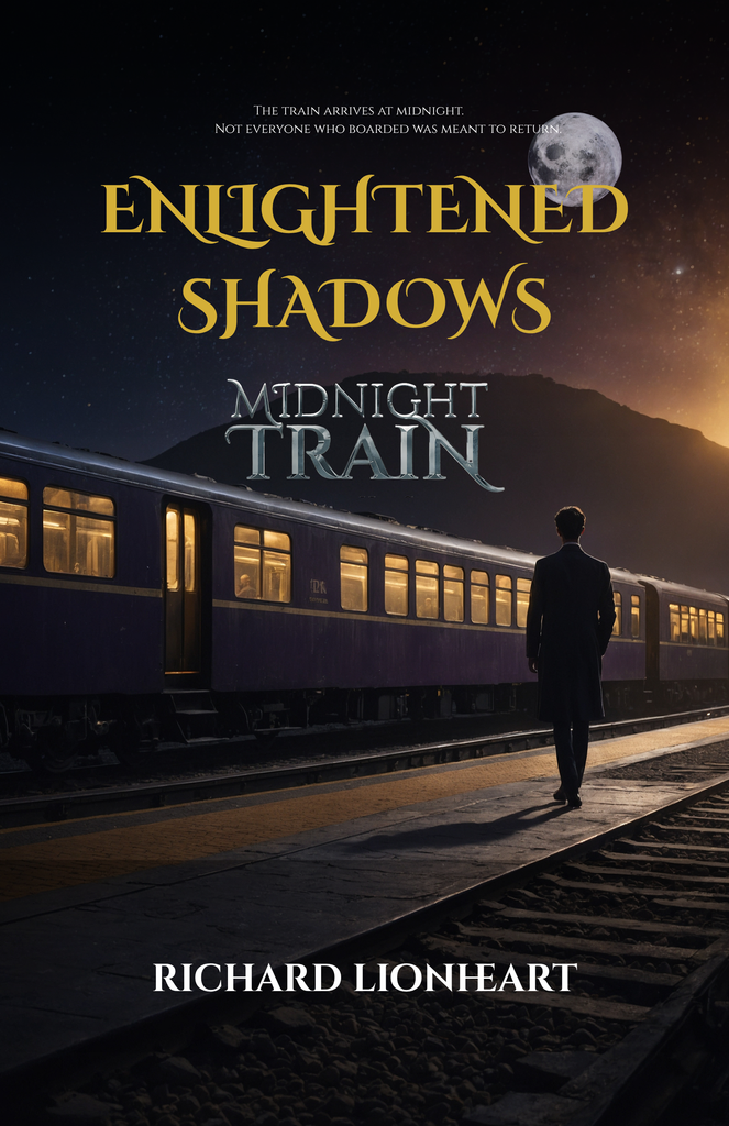 Enlightened Shadows book cover — The Midnight Train Saga, Book I
